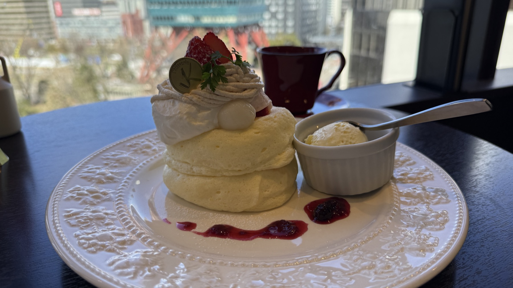 café KANONのパンケーキ